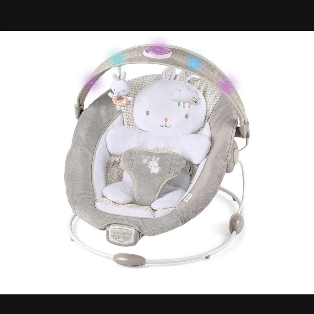 New Ingenuity InLighten Baby Bouncer Infant Seat